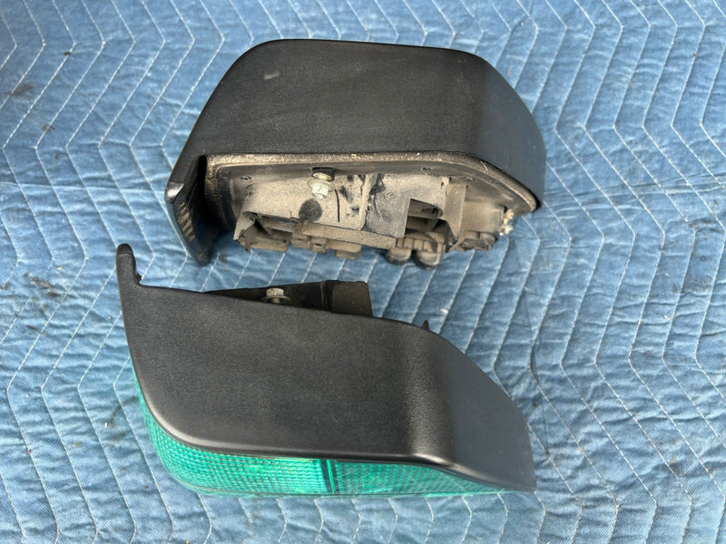 1985-1992 Volkswagen VW Golf Left & Right Green Lens Tail Light Pair OEM #5922EM
