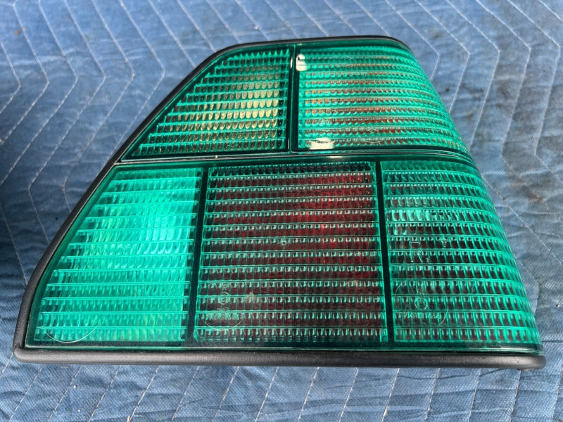 1985-1992 Volkswagen VW Golf Left & Right Green Lens Tail Light Pair OEM #5922EM