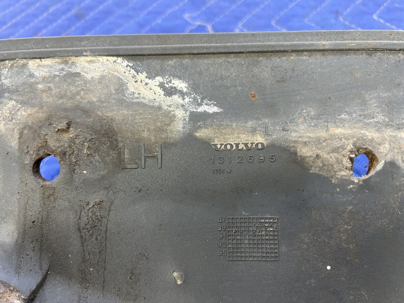 1975-1993 Volvo 240 242 244 245 Front Left & Right Mud Flap Pair OEM #3849E