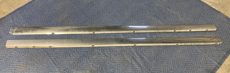 1976-1979 Cadillac Seville Rocker Trim Cover Left Right Pair Sedan OEM #1765M