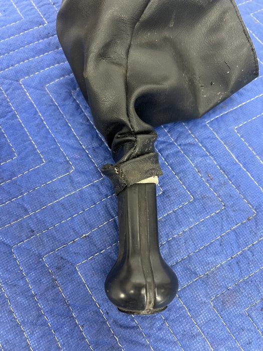 1983-1985 Porsche 944 Shift Shifter Knob Manual & Black Leather Boot OEM #1807EM