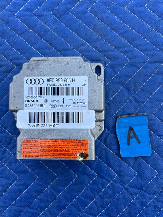 02-08 Audi A4 B6 Sedan Bosch Body Control Unit Module 8E0959655H OEM #184EM