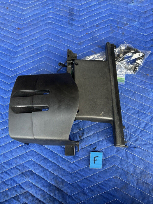 1986-1993 Volvo 240 244 245 Steering Column & Ignition Surround Trim Black #3793