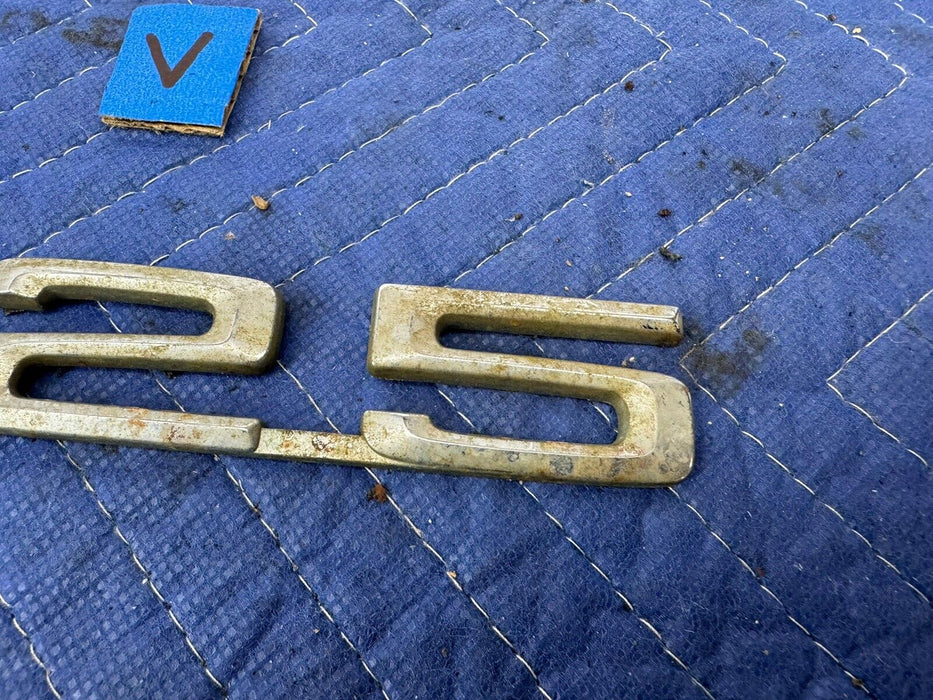 1984-1992 BMW E30 325 325i Trunk Badge Emblem OEM #3390E