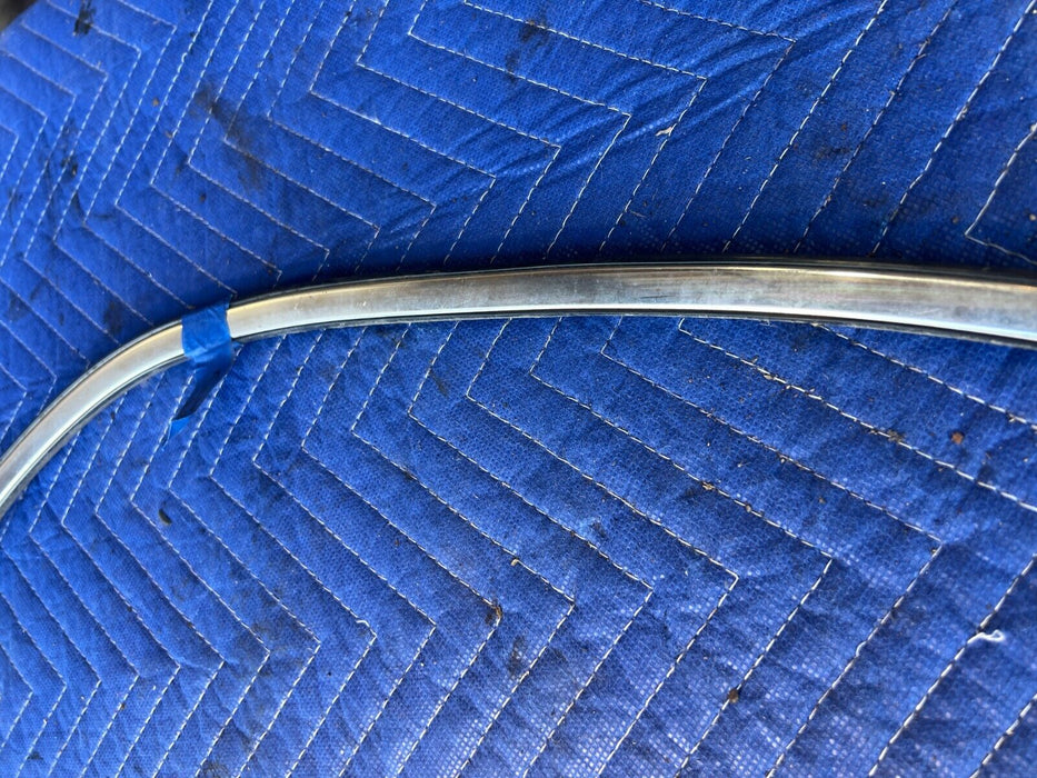 1984-1989 Volvo 740 760 Sedan Driver Left Rear Wheel Arch Chrome Trim OE #1740EM