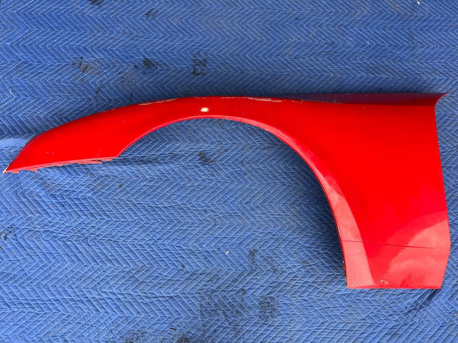 1983-1985 Porsche 944 Red Front Driver Left LH Fender Panel Trim OEM #1860EM