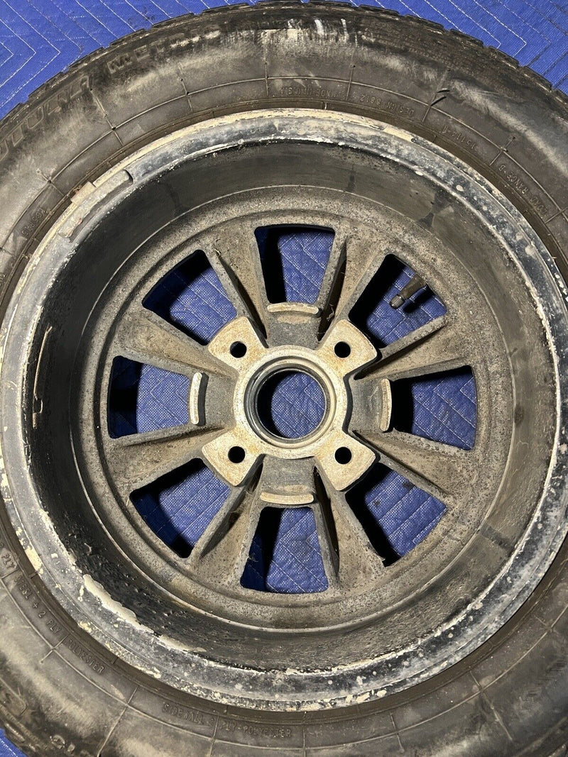 Porsche Karmann Ghia VW EMPI Mag Rim Genuine Vintage 911 15x6 Wheel 4x130 #3388E