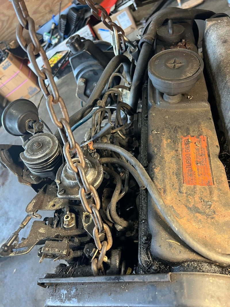 1984-1989 Volvo 740 760 Diesel Turbo 4 Cylinder 2.4L Complete Engine OEM #1601EM