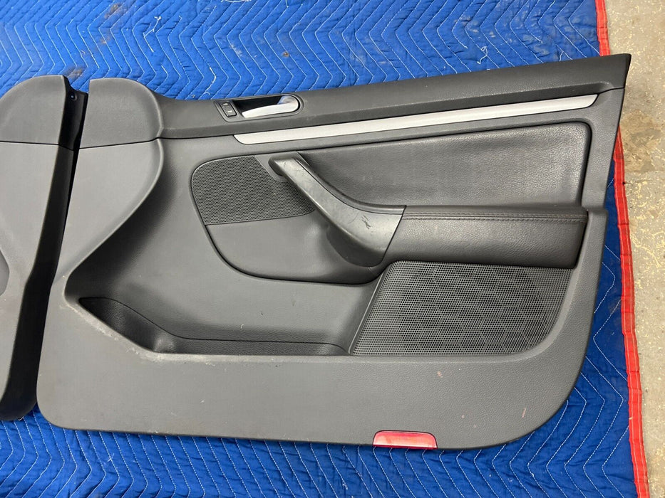 2006-2010 VW Jetta 2.5L Front & Rear Driver & Passenger Door Card Set OEM #139MC