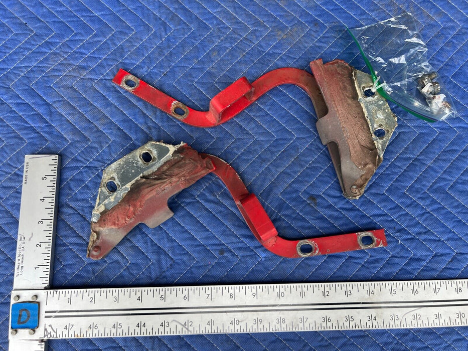 1983-1985 Porsche 944 Left & Right Hood Engine Bonnet Hinge Pair OEM #1890EM