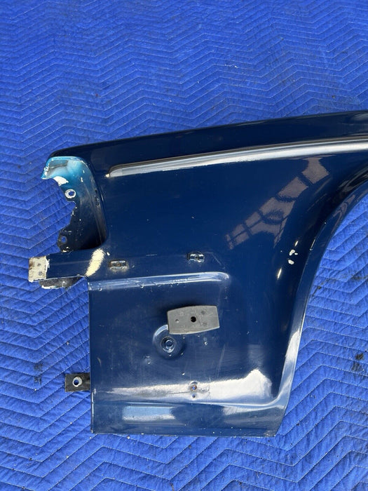 1988-1993 Volvo 240 244 245 Driver Left Front Fender Blue OEM #3759E