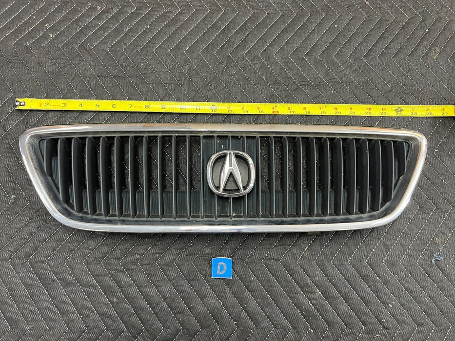 1995-1998 Acura TL Front Exterior Chrome Grille w/ Emblem Grill OEM #794EM