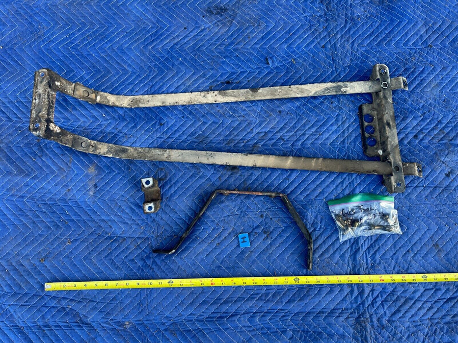 1984-1989 Volvo 740 760 Gas Fuel Tank Strap Bracket & Mounting Bolts OEM #1583EM