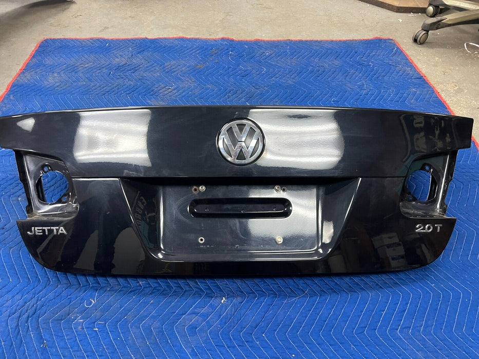 2006-2010 VW Volkswagen Jetta 2.5L Rear Black Trunk Deck Lid Assembly OEM #142MC