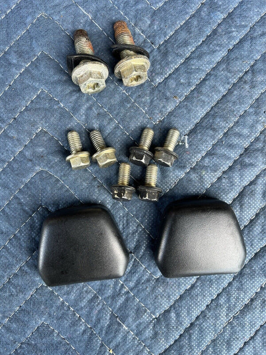 1986-1993 Volvo 240 244 245 Rear Seat Belt Anchor Hardware Bolt Set OEM #3701E