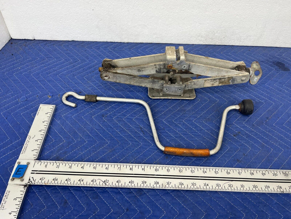 1983-1985 Porsche 944 Emergency Spare Tire Scissor Jack Kit & Handle OEM #1821EM