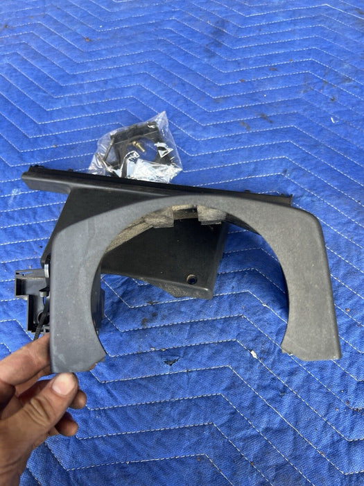 1986-1993 Volvo 240 244 245 Steering Column & Ignition Surround Trim Black #3793