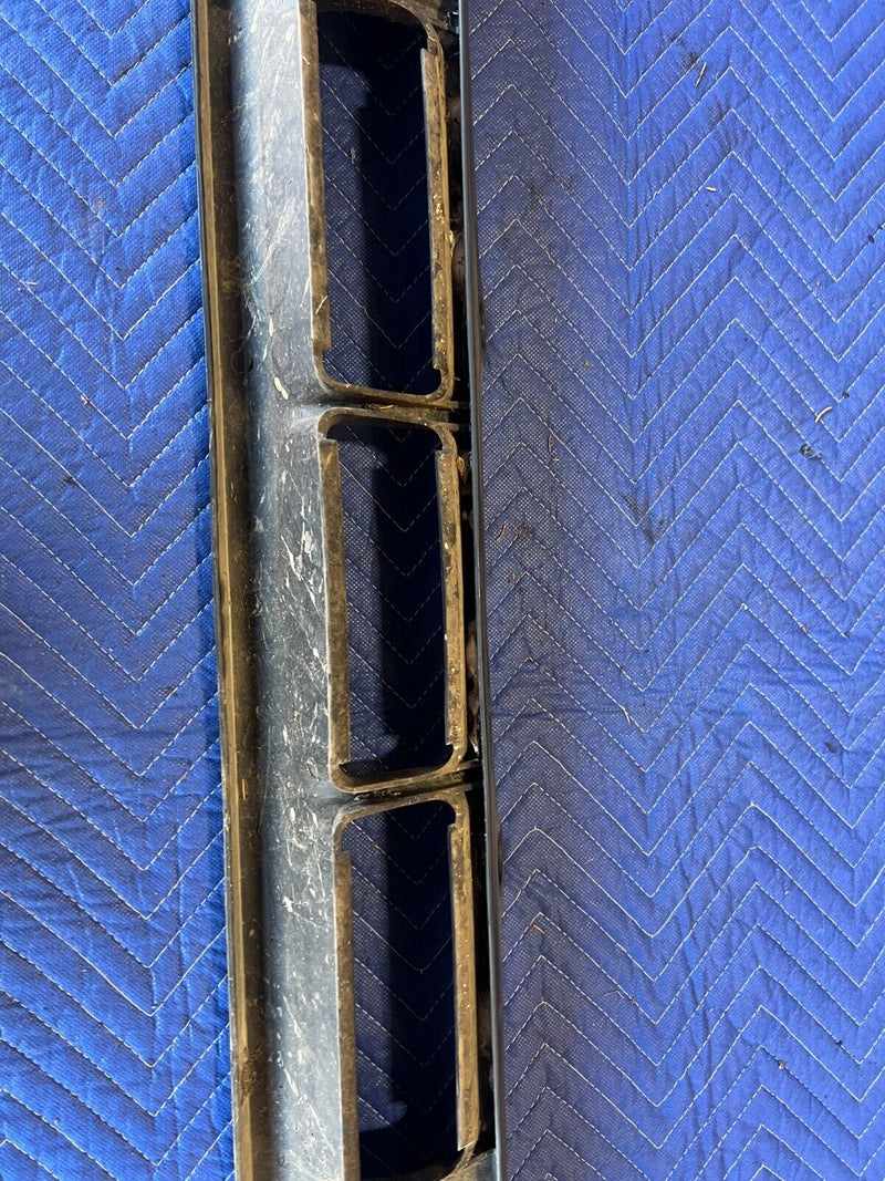 1984-1989 Volvo 740 760 Front Bumper Air Dam Lower Lip Blue Metallic OEM #1694EM