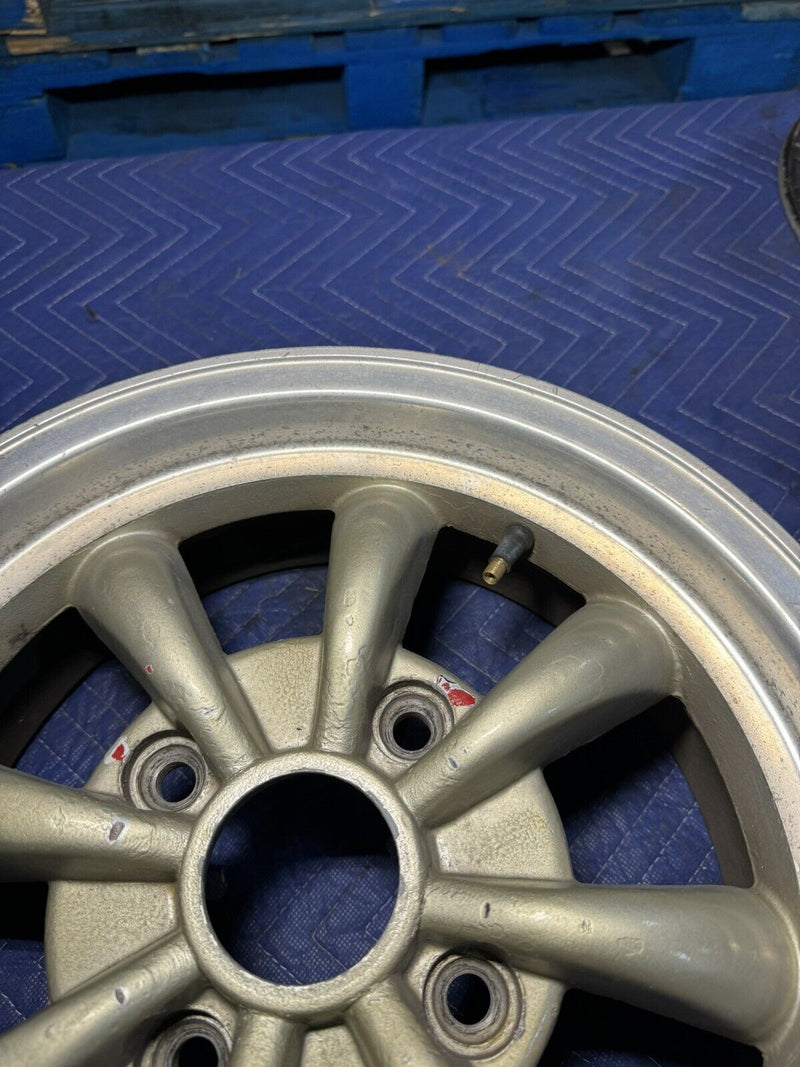 Porsche Karmann Ghia VW EMPI Mag Rim Genuine Vintage 911 15x6 Wheel 4x130 #3369E