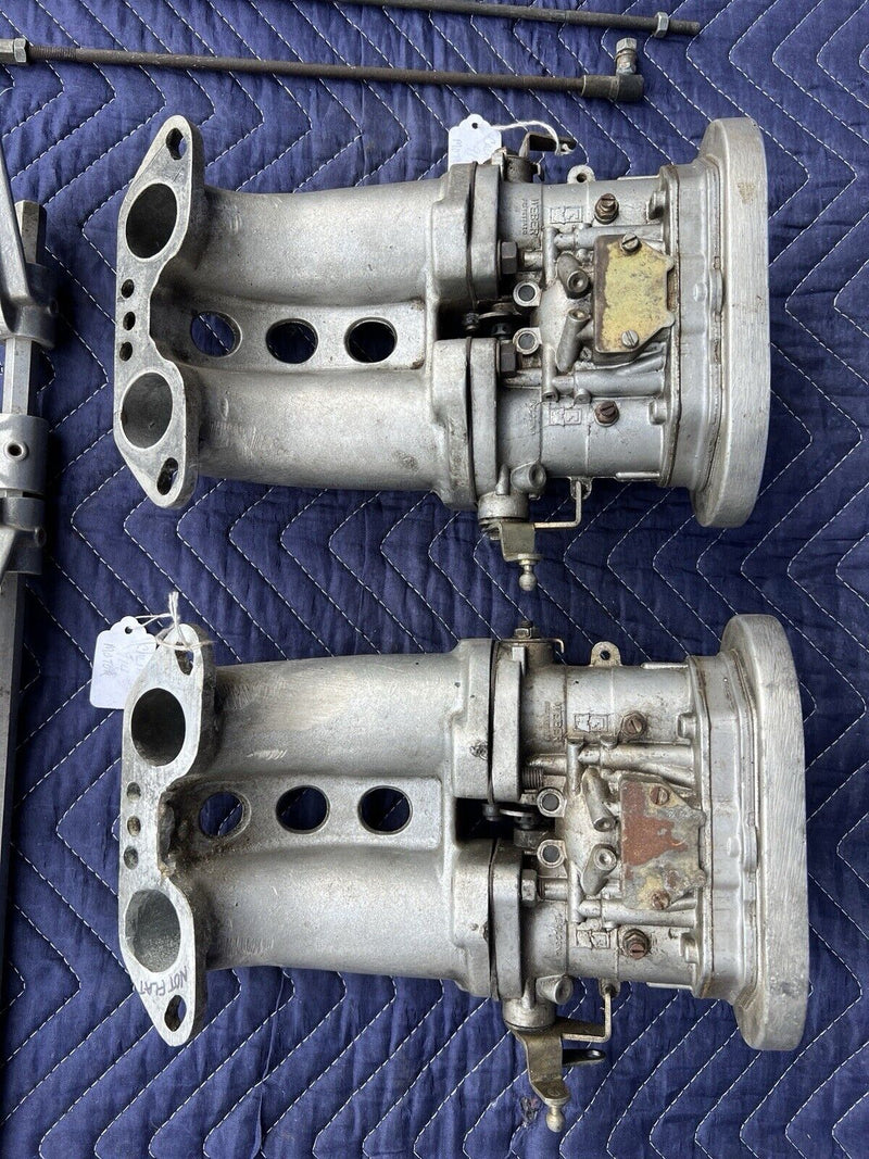 Porsche 912 914 VW Type 2 Weber Dual 40 IDF Carbs & Manifolds 1.7 1.8 2.0L #3616