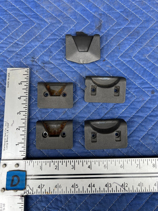 1983-1985 Porsche 944 Sun Moon Roof Latch Catch Plate Set of 4 OEM #1894EM