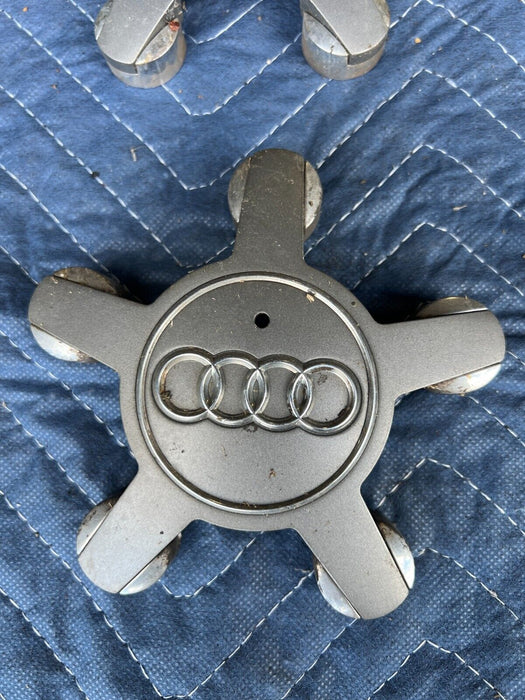 2005-2011 Audi A6 Set of 4 Wheel Center Hub Cap Emblems 4F0601165N OEM #1907EM