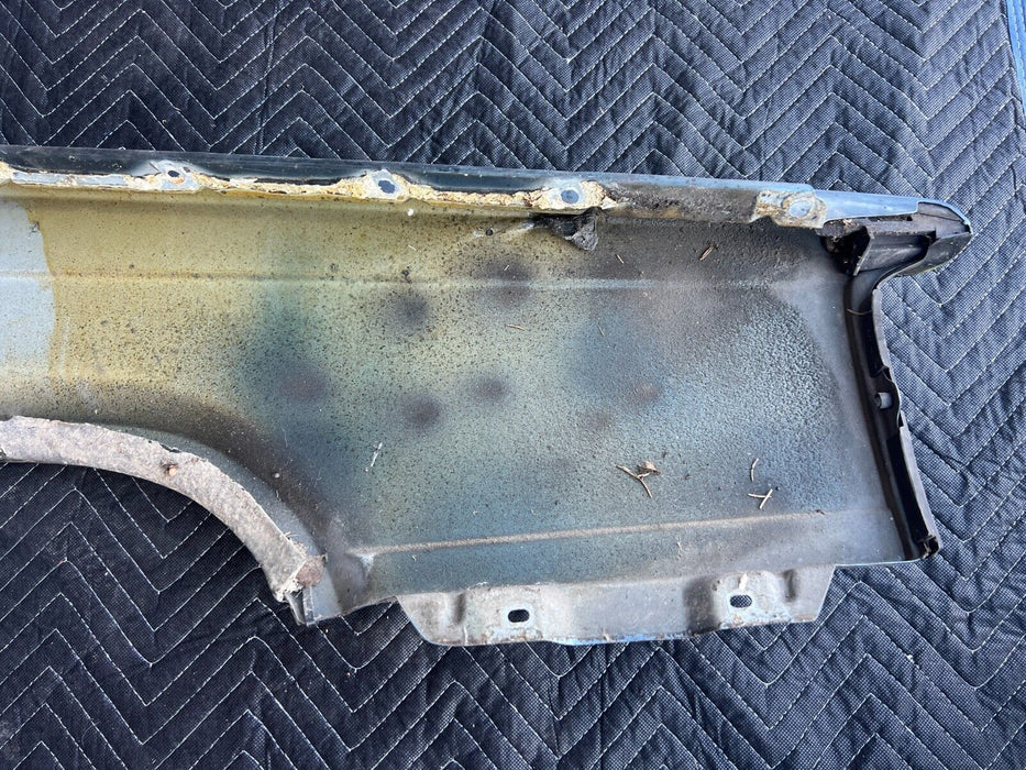 1984-1989 Volvo 740 760 Sedan Front Left Driver Fender Blue Metallic OEM #1673EM