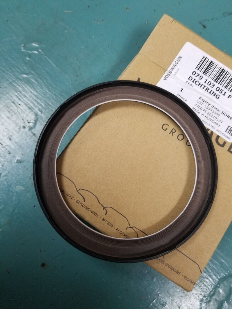 VW Volkswagen 079103051F Dichtring Rear Main Crankshaft Seal OEM #245AN