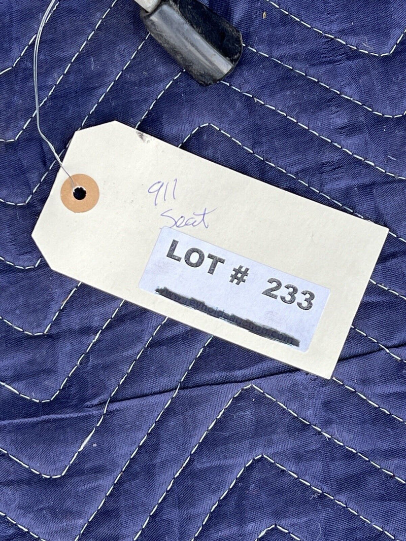 Porsche 911 912 Low Back Front Seat Early Passenger Right Side Complete #3620E