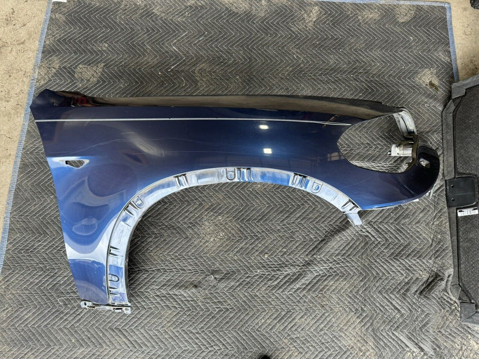 20011-2013 BMW E70 xDrive N55 X5 Passenger Front Fender Deep Sea Blue OEM #3412E