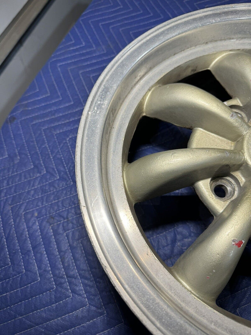 Porsche Karmann Ghia VW EMPI Mag Rim Genuine Vintage 911 15x6 Wheel 4x130 #3369E
