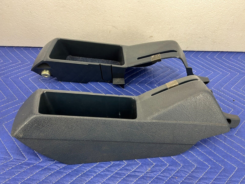 1984-1989 Volvo 740 760 Sedan Left Right Front Seat Storage Trim Pair OEM#1535EM