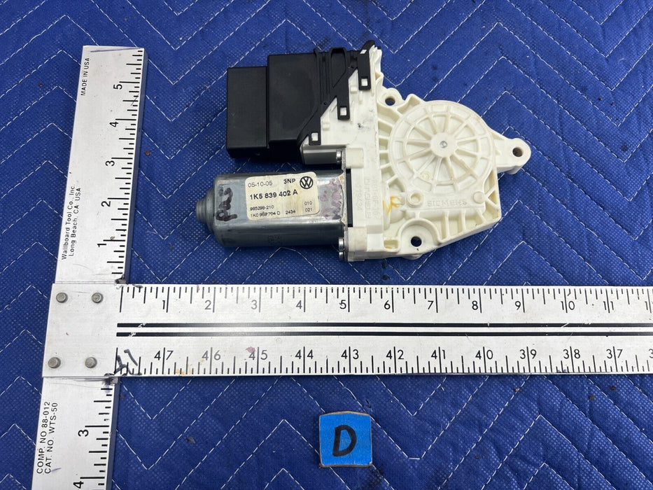 2006-2010 VW Jetta 2.5L Front Driver Window Regulator Motor 1K0959793G OEM#107MC