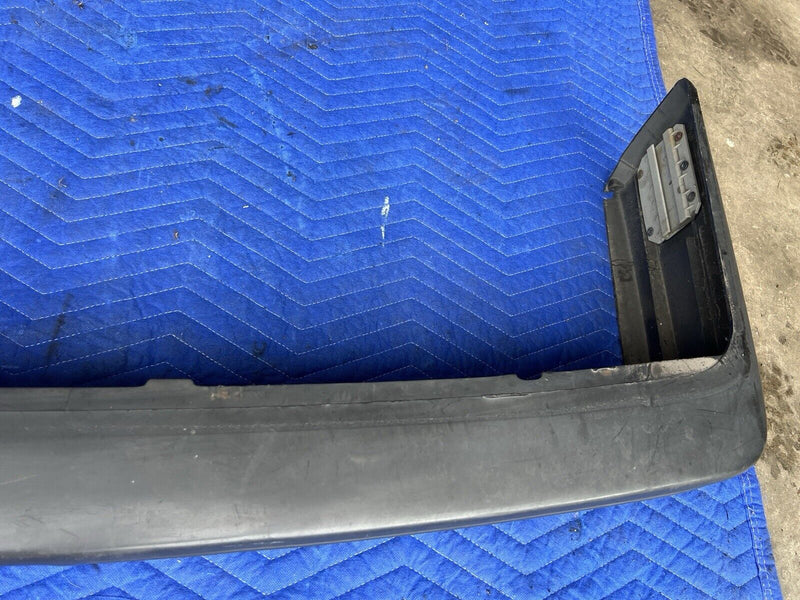 1986-1993 Volvo 240 244 245 Front Bumper Cover Trim Black Plastic OEM #3764E