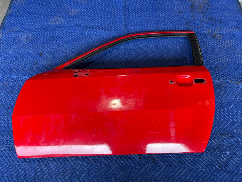 1983-1985 Porsche 944 Front Left LH Driver Red Door Assembly Panel OEM #1759EM