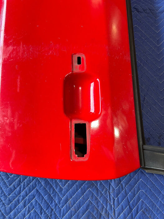 1983-1985 Porsche 944 Front Left LH Driver Red Door Assembly Panel OEM #1759EM