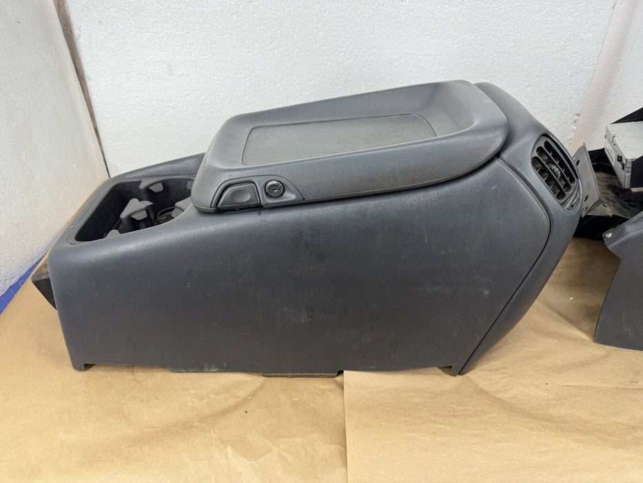 1999-2002 Chevy GMC C/K Truck Center Console Radio Deck Graphite OEM #3466EJ