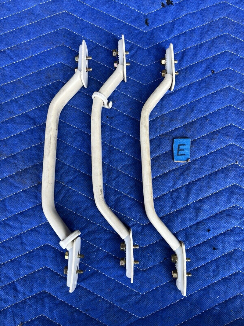 1986-1993 Volvo 240 244 245 Overhead Grab Handles Light Tan Set Of 3 OEM #3712E