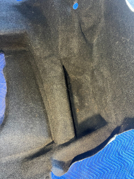 1984-1989 Volvo 740 760 Sedan Black Rear Trunk Boot Floor Carpet Liner OE#1708EM