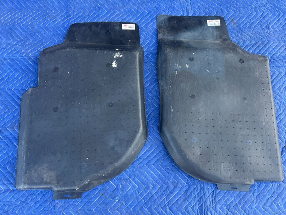 1984-1989 Volvo 740 760 Front Right & Left Rensi Weather Guard Mat Set OE#1726EM