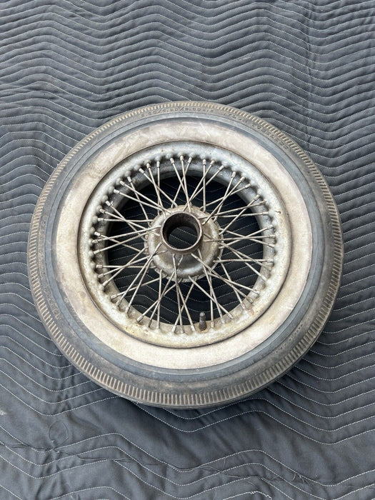 1961-1979 Austin Healey 3000 MG Midget Wire 15" Wheel 48 Spoke Knock Off #3813E