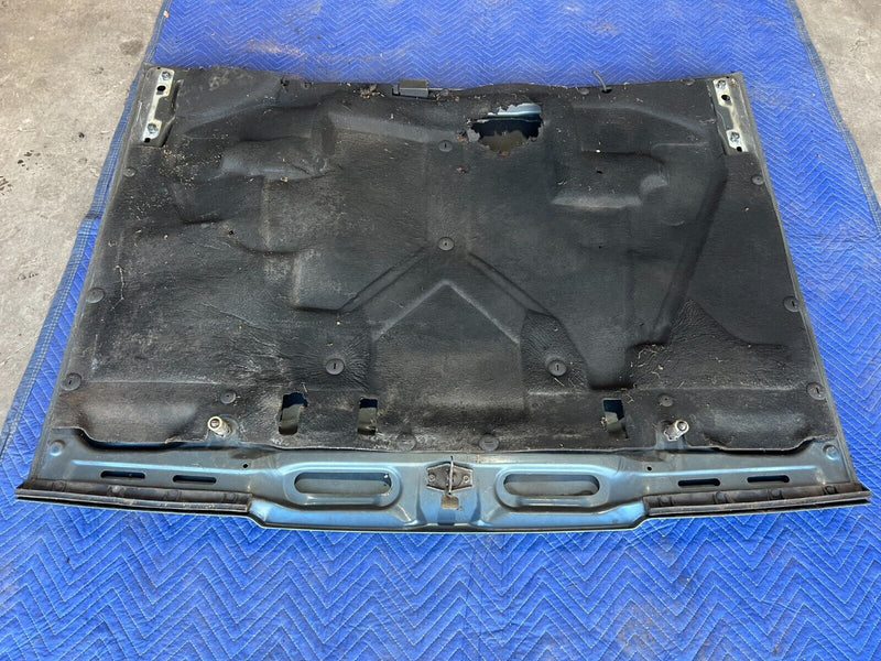 1984-1989 Volvo 740 760 Blue Metallic Front Hood Engine Bonnet Panel OEM #1711EM