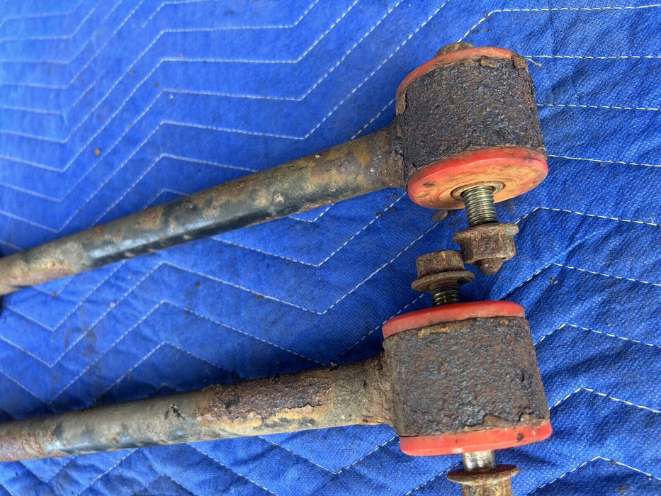 1986-1993 Volvo 240 244 245 Rear Torque Rods L & R w/Poly Bushings OEM #3744E