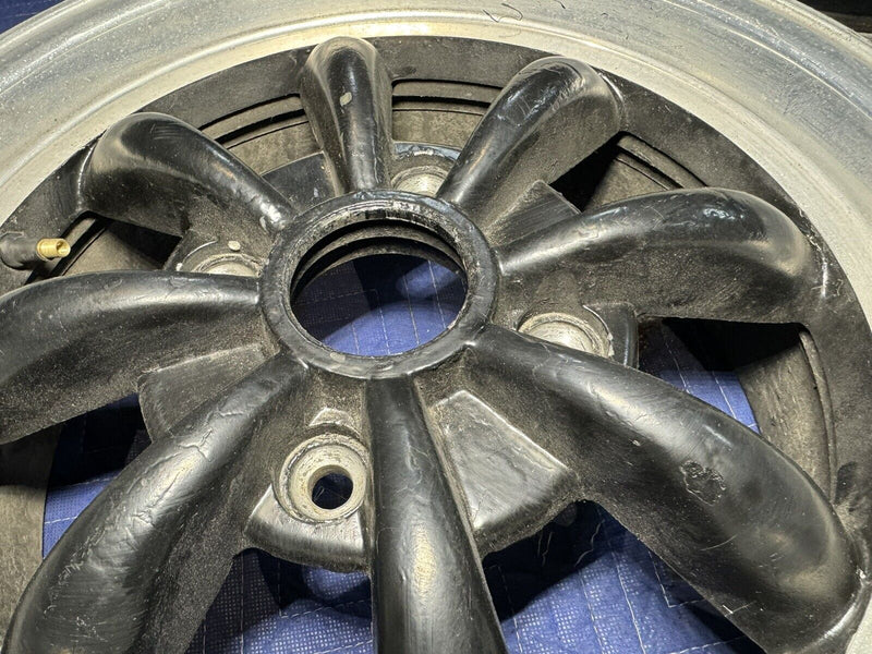 Porsche Karmann Ghia VW EMPI Mag Rim Genuine Vintage 911 15x6 Wheel 4x130 #3370E
