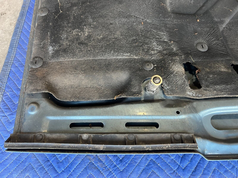 1984-1989 Volvo 740 760 Blue Metallic Front Hood Engine Bonnet Panel OEM #1711EM