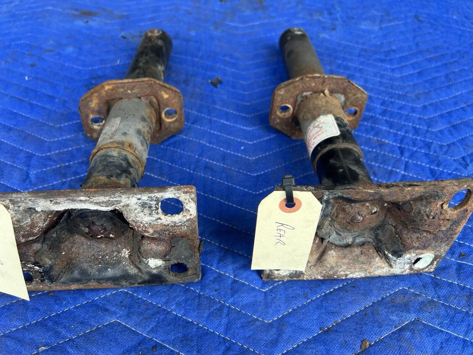 1986-1993 Volvo 240 244 245 Rear Bumper Impact Shock Pair 1372393 OEM #3734E