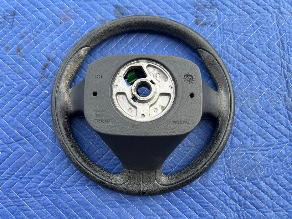 2005-2007 Volvo S60R V70R Steering Wheel Assembly Blue Emblem 30776480 OE#1033EM