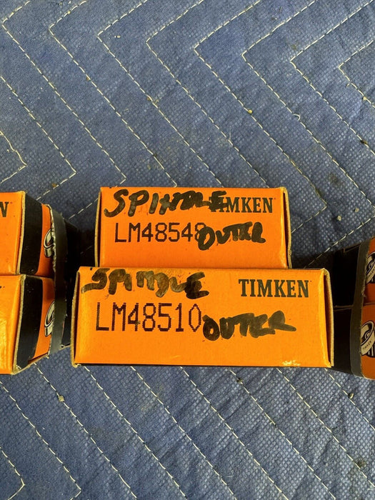 Timken LM48548/LM48510 SET5 Taper Bearing & Race New Set #3396E