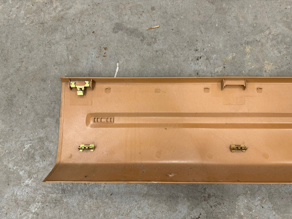 1988-1998 Chevy GMC C/K Truck Regular Cab Lower Rear Window Trim Tan #3434EJ