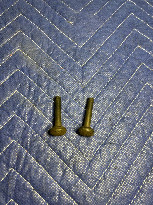 1983-1985 Porsche 944 Left & Right Door Lock Thumb Stud Screw Pair OEM #1797EM